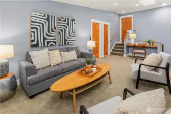 Upper-level bonus room.