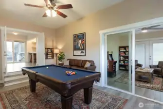 Bonus room off mudroom. Digitally staged with a few options to get your creative ideas flowing, how about a game room?
