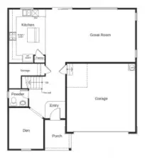 Floor Plan Level 1