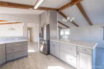 Big kitchen for the chefs