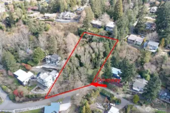 Asphalt tab for parking/ driveway.