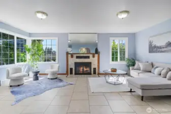 beautiful living space