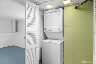 Laundry downstairs.