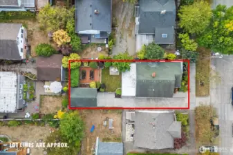 Approximate Lot lines, buyer to verify.