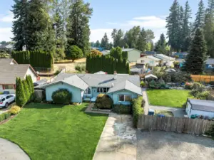 One of the largest lots in the neighborhood!