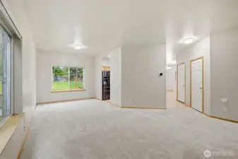 Plenty of room for a dining area