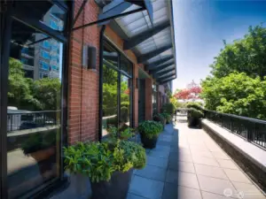 Entrance to Building