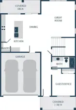 Photographs are for illustrative purposes only. Features, finishes, interior/exterior colors, landscaping and floorplan shown may vary from actual homes built.