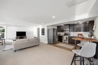 Lower level offers a massive bonus space, or utilize as a private suite.