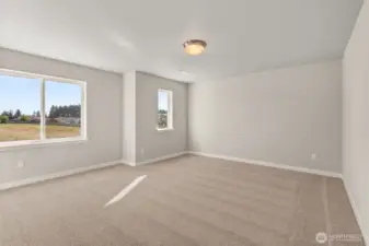 Oversized bonus room or  bedroom #5