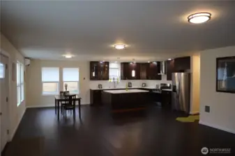Kitchen/Dining from livingroom