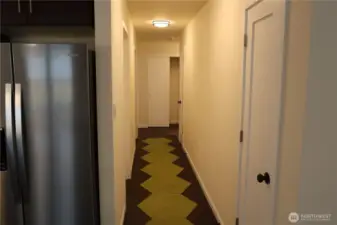 Hall from living room