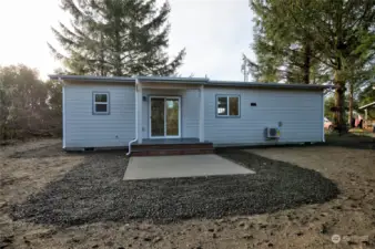 Spacious back yard to finish creating your perfect beach hideaway!