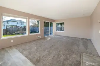 sunny living room