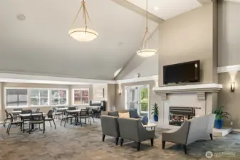 Clubhouse for meeting up with other residents in the community!