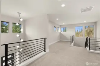 upstairs space