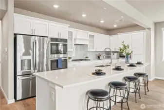 Expansive Kitchen