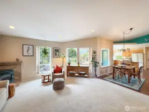 Large cozy Living room