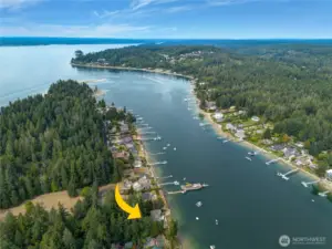 Take it all in: expansive grounds, charming home, and breathtaking bay views!