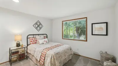 The third bedroom