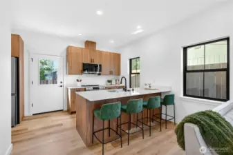 Eat In Kitchen with upgraded appliances