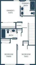 Image is a rendering. Photographs are for illustrative purposes only. Features, finishes, interior/exterior colors, landscaping and floorplan shown may vary from actual homes built.