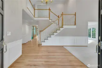 Large entryway.