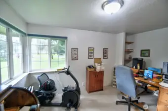 Bright second bedroom.