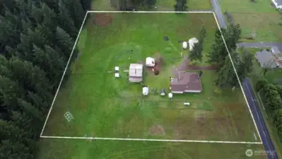 Aerial gives a good look at all the property has to offer.