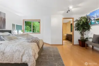 Create you private retreat with a sitting area to enjoy the views and watch television ~ the TV can stay!