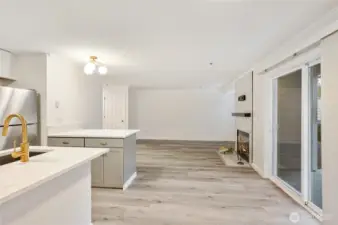 Plenty of windows, yet still private thanks to shubery around the back.