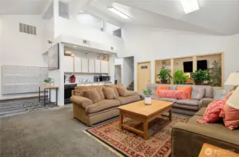 Community room can be reserved for your private event.