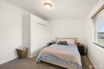 Great lighting with the large window looking out front.