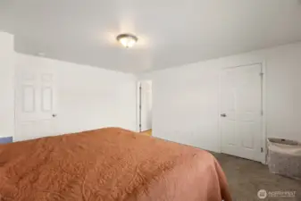 Another view of the Primary Bedroom with walk-in closet.