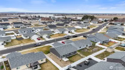 This home is just a few blocks from the lake.