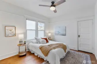 Main floor Primary bedroom