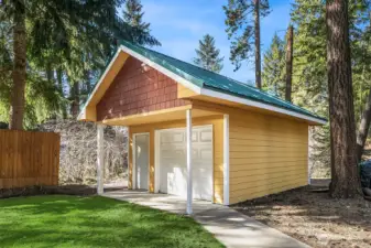 Another shed for all your tools and toys!