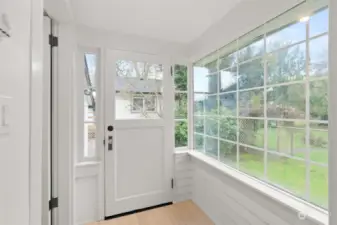 Backdoor Entrance/ Mud Room