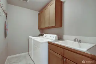 Utility Room   Located Upstairs