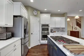 Beautiful kitchen with updates.