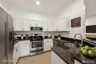 Kitchen (Virtually Staged)