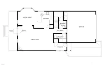 Spacious and functional floorplan.