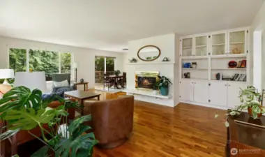 Living Room view from Front Entrance