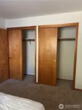 Closet in 2nd bedroom