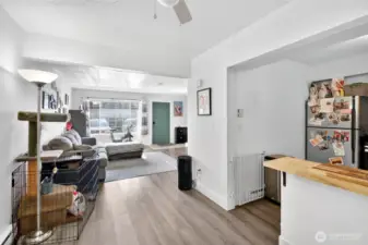 Back of unit looking toward Main Living Space