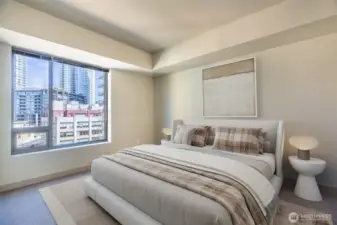 Primary Bedroom - Virtually Staged