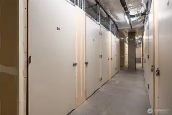 Roughly 7' x 4' x 9' and VERY secure.