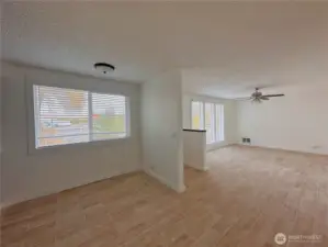 Dining room towards Living Room view.