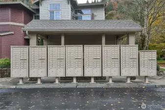 Community mailboxes.