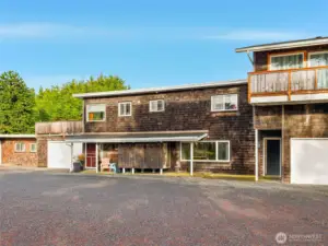 Bottom floor condo located in the Beachcomber Condo Association